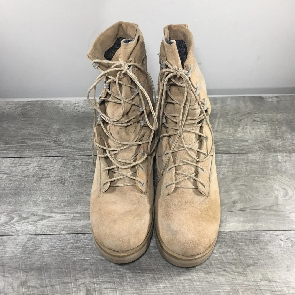 Mens Belleville Gore-Tex Tactical Combat Flight Leather Military Boots Size 7.5
